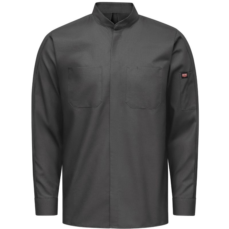 Red Kap Men's Long Sleeve Pro+ Work Shirt With Oilblok And Mimix, 1 of 2