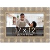 PosterPalooza | 17x12 Wide Bamboo Picture Frame, UV Acrylic, 4 Finishes - Brown, Black, Silver, and Natural - 2 of 4