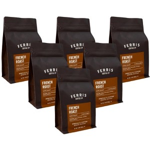 Ferris Nut Co. French Roast Whole Bean Coffee - Case of 6/12 oz - 1 of 3