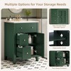 Mshliw 24 Inch Bathroom Vanity with Ceramic Sink, Small Bathroom Cabinet with 2 Drawers and Soft-Closing Door, Freestanding Vanity Storage - 4 of 4