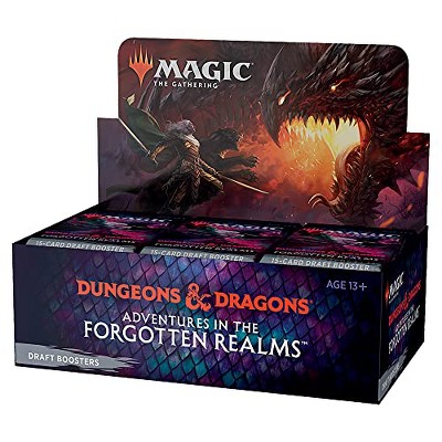 Magic The Gathering Magic: The Gathering Adventures in the Forgotten Realms Draft Booster Box | 36 Packs (540 Magic Cards)