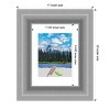 Amanti Art Peak Polished Nickel Picture Frame - 4 of 4