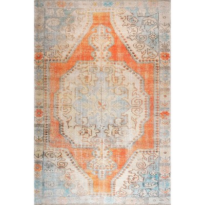 nuLOOM Khloe SpinClean Machine Washable Stain-Resistant Area Rug