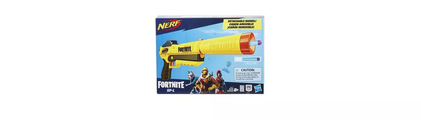 NERF Fortnite SP-L Elite Dart Blaster with 6 Official Nerf Fortnite Elite Darts - image 2 of 5