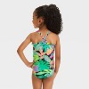 Toddler Girls' Smocked One Piece Swimsuit - Cat & Jack™ - 2 of 3