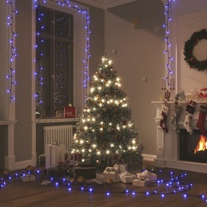 vidaXL LED String with 150 LEDs Blue 49.2' PVC - 1 of 4