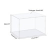 Unique Bargains Acrylic Self-Assembly Dustproof Toy Collectibles Showcase - 2 of 3