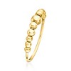 Ross-Simons 10kt Yellow Gold Bead Ring - 3 of 4