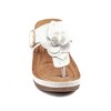 GC Shoes Flora Flower Comfort Slide Wedge Sandals - 4 of 4