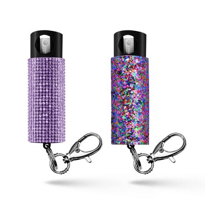 Guard Dog Security Bling It On Pepper Spray 2pk Glow-in-the-dark 16 ...