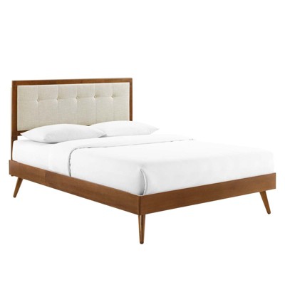 Modway Willow Full Wood Platform Bed With Splayed Legs