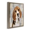 Stupell Industries Pet Beagle Patiently Waiting, 18" x 18" - 3 of 4
