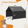 Waterproof Outdoor Dog House with UV Protection,Portable Pet Shade Canopy Shelter for Small And Medium Dogs And Cats–LAOTIES - 4 of 4