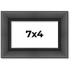 PosterPalooza | Photo Size Refined Black Picture Frame - UV Acrylic, Foam Board Backing, Hanging Hardware - 2 of 4