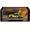 Mazda RX-3 Savanna RHD #1 "Katayama Racing Livery" Green and Yellow Striped 1/64 Diecast Model Car by Inno Models - 4 of 4