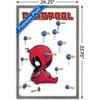 Trends International Marvel Comics Deadpool - Darts Framed Wall Poster Prints - 3 of 4