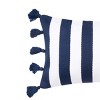 C&F Home Cabana Stripes with Tassels Pillow Collection - 2 of 4