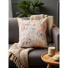 Fateh Throw Pillow Cover, 20"x20" - 2 of 4