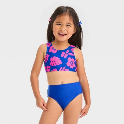 Baby Girls Bikini Set Cat Jack Blue 18m Target
