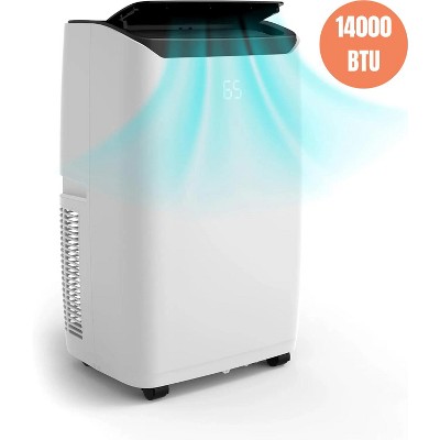 14000 BTU Portable Air Conditioner for Rooms up to 750 Sq Ft – 3-in-1 Cooling, Fan, Dehumidifier with Remote, Timer, Sleep Mode & Window Kit