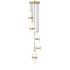 Z-Lite Cayden 5 - Light Chandelier in  Modern Gold - 4 of 4