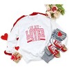 Simply Sage Market Women's Graphic Sweatshirt In My Lover Era Varsity - 3 of 3