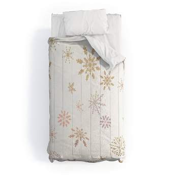 Deny Designs Iveta Abolina December Comforter Set Beige