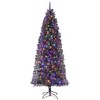 Artificial Pencil Christmas Tree with Metal Stand - Slim Holiday Decoration for Home, Office, Christmas - 3 of 4