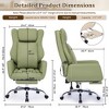 DYHOME Multi-Posture Massage Office Chair - 3-Way Recliner with Zero Gravity & Foldable Armrest, Ergonomic Chair for Home Office - 4 of 4
