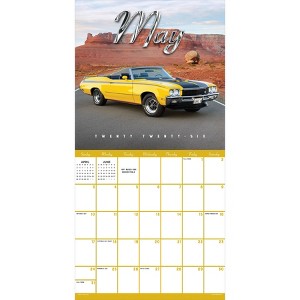 TF Publishing 13.5"x14.5" 2026 Classic Cars Wall Calendar - 1 of 4