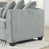 Corduroy Tufted Sleeper Sofa-L-Shaped Modular Sectional with Reversible Chaise, Beige - 3 of 4