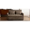 Vynxaria 56.9" Loveseat Sofa Bed with USB Ports & Adjustable Backrest - Comfort Meets Convenience - 2 of 4