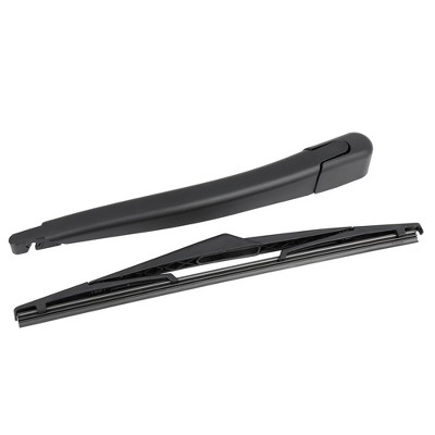 Unique Bargains Rear Windshield Wiper Blade Arm Set for Ford Fiesta MK6 11-18 Black