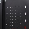 Vynxaria 3-Tier Rolling Tool Cart - Heavy-Duty Utility Cart with Pegboard for Easy Organization - 4 of 4