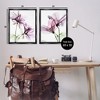 Stupell Industries Purple Flower Bloom Design 2pc Floating Frame Art Set - 3 of 4