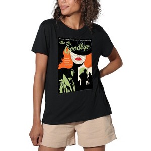 Women's Star Trek Tng Season 1 Episode 12 Loose T-Shirt Black - 1 of 4