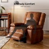 Coucheta Oversized Faux Leather Power Lift Recliner - Massage and Heat for Elderly, with Pockets for Living Room,Large - 2 of 4