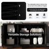 CLIHOME Modern TV Stand for TVs up to 65", Entertainment Center Media Console Cabinet with 2 Spacious Storage Space - 4 of 4