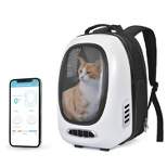 Instachew Trekpod Smart Carrier, App Enabled for Cat and Dogs - White