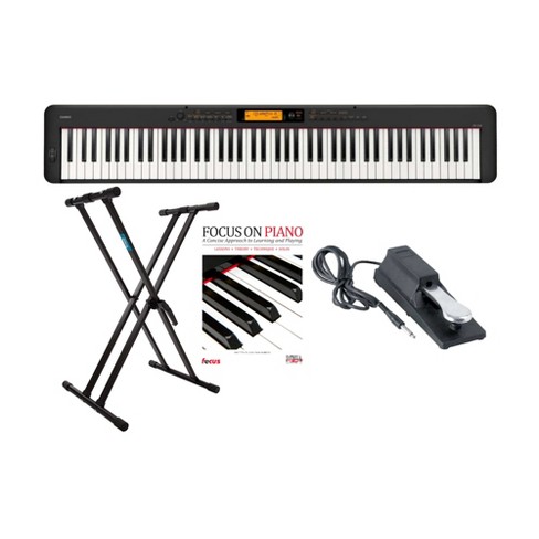 Best Choice Products 61-key Beginners Complete Electronic Keyboard Piano  Set W/ Lcd Screen, Lighted Keys - Black : Target