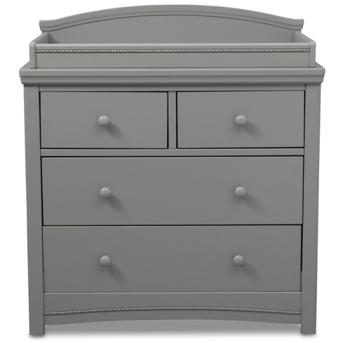 Simmons Kids Slumbertime Emma 4 Drawer Dresser Gray Target