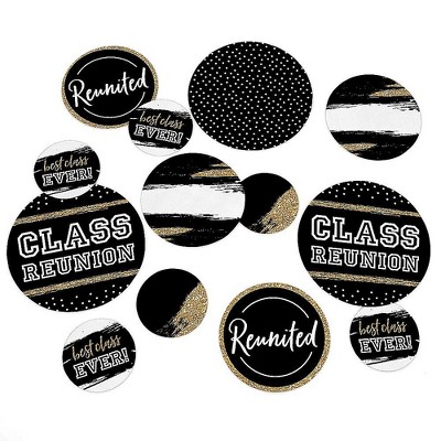 Big Dot of Happiness Reunited - School Class Reunion Party Giant Circle Confetti - Party Decorations - Large Confetti 27 Count