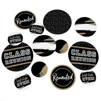 Big Dot of Happiness Reunited - School Class Reunion Party Giant Circle Confetti - Party Decorations - Large Confetti 27 Count