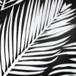 black graphic palm