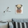 Stupell Industries Not the Boss of Me Dog Phrase Canvas Art, 16" x 20" - 3 of 4