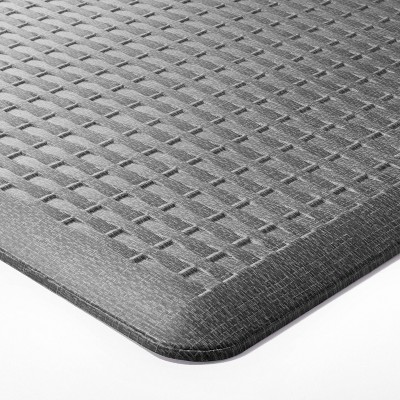 Elite Thick Comfort Mat Elite Dark Gray - Figmint;: Kitchen Floor Mat, Stain-Resistant, Indoor Use needs cleaning dusty
