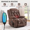 Arceso Dual Motor Power Lift Recliner Chair for Elderly, Oversized Recliner Chair, Lift Recliner Chair with Heat and Massage, USB Ports - 4 of 4