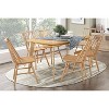 NicBex Dining Table Farmhouse Style Wood Rectangle Dining Table Wooden Dining Room Kitchen Furniture - 2 of 4