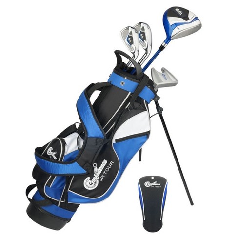 Young Gun SGS x Ace Junior Golf Clubs Set with Bag, Right Hand, Yellow Ages 3-5