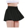Mocamel 3 Picks Girls Butterfly Shorts Elegant Sport Tennis Cheerleading Skirt Shorts Quick Dry and Medium Elastic Dance Running Sport Costume - 2 of 4